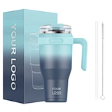 40oz tumbler with handle for easy grip